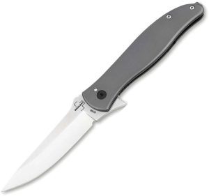BOP01BO638.jpg Boker Plus Escort Framelock Folding Knife - Gray Handle