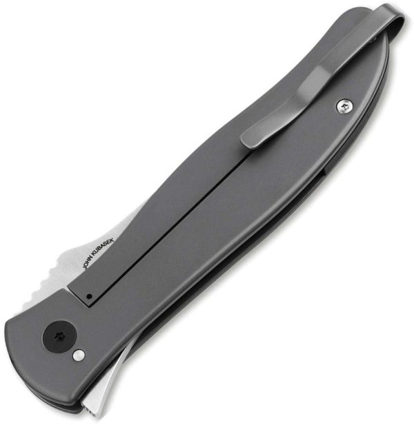 Boker Plus Escort Framelock Folding Knife - Gray Handle