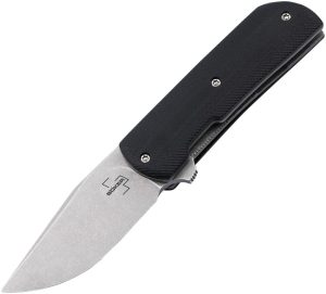 Boker Plus Urban Trapper Stubby Linerlock - Black G10