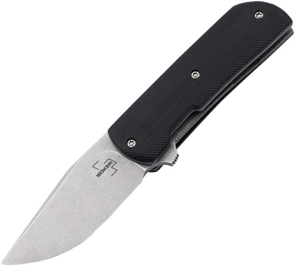 BOP01BO639.jpg Boker Plus Urban Trapper Stubby Linerlock - Black G10
