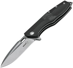 BOP01BO756.jpg Boker Plus Mini Caracal Black G10 Linerlock
