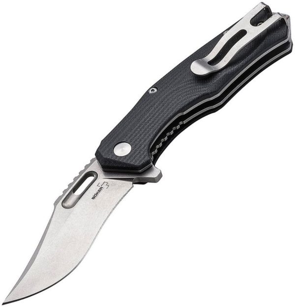 Boker Plus Defender D2 Linerlock - Black G10