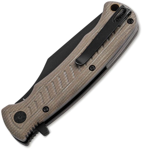 Boker Plus Micro Tracker Linerlock 154CM Tan
