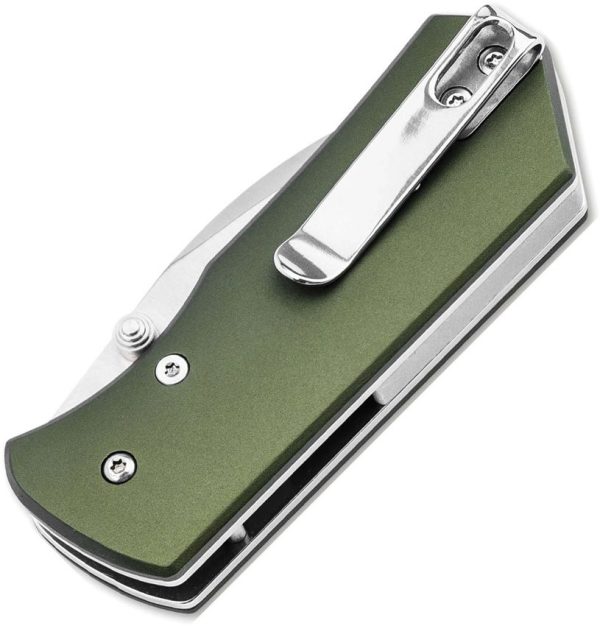 BOP01BP0006_add_01.jpg Boker Plus Lefti Linerlock Green Aluminum Folding Knife
