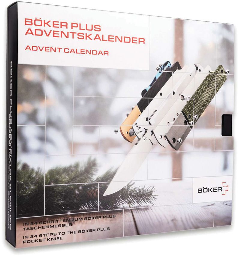 Boker Plus Advent Calendar Cataclyst Folding Knife Kit