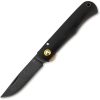Boker Plus Rusticus Linerlock Folding Knife Ebony 3.25" Black Stonewash