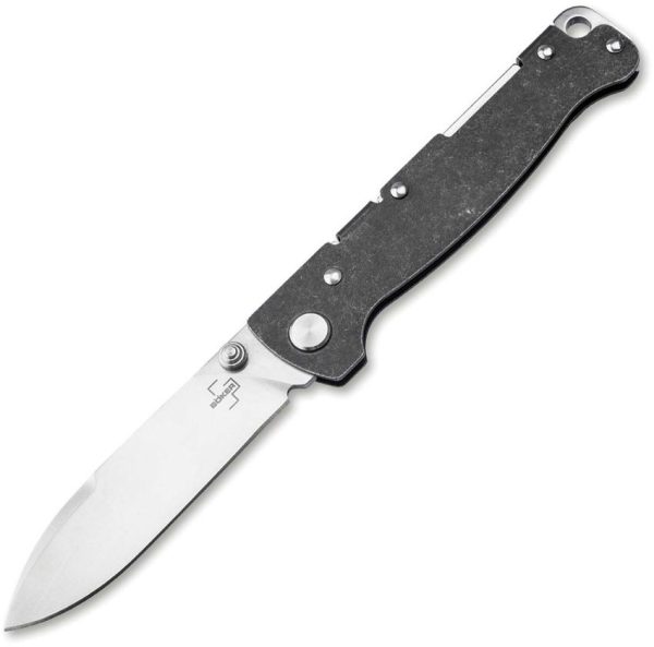 Boker Plus Atlas Lockback D2 Drop Point
