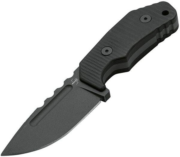 BOP02BO033.jpg Boker Plus Little Dvalin Fixed Blade - D2 Drop Point