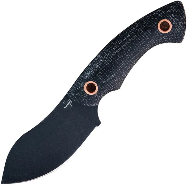 BOP02BO066.jpg Boker Plus Nessmi Pro Black D2 Fixed Blade