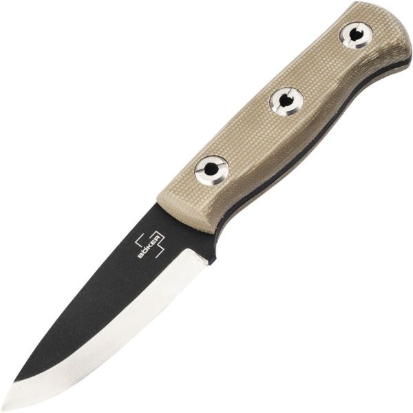 Boker Plus Vigtig 2.0 Fixed Blade - Two-Tone 1095HC