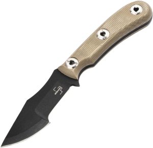BOP02BO117.jpg Boker Plus Micro Tracker 2.0 Fixed Blade - Canvas Micarta