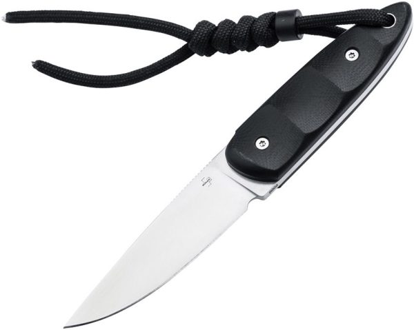 Boker Plus Pollywog Fixed Blade - Black G10 Handle