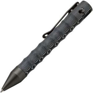 BOP09BO079.jpg Boker Plus Tactical Pen Micarta - Gray Black