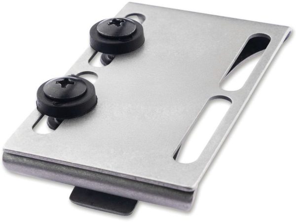 Boker Plus Ambidextrous Belt Clip - Stonewash Metal