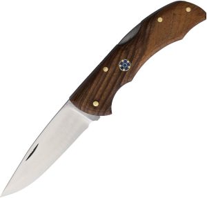 BORDO Jack Knife Lockback - Brown Wood Handle