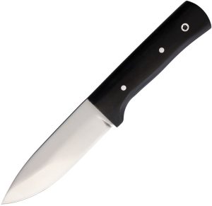 BORDO Butcher Fixed Blade - Full Tang Black Wood