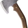 BPS Knives Bushcraft Axe 5 Inch 1066 Carbon Steel Walnut Handle