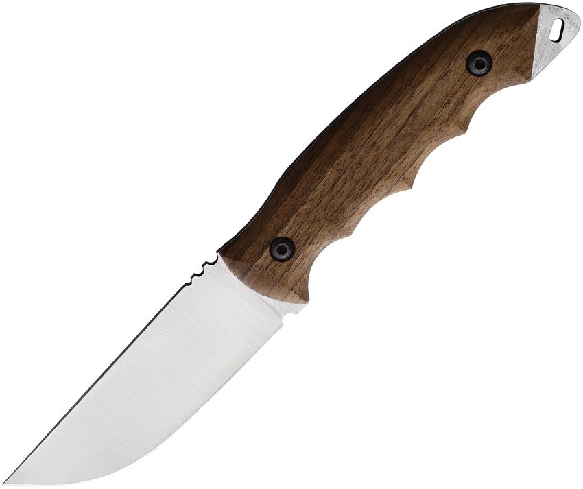 BPS Knives 4" Scandi Grind Carbon Steel Fixed Blade Camping Knife with Sheath