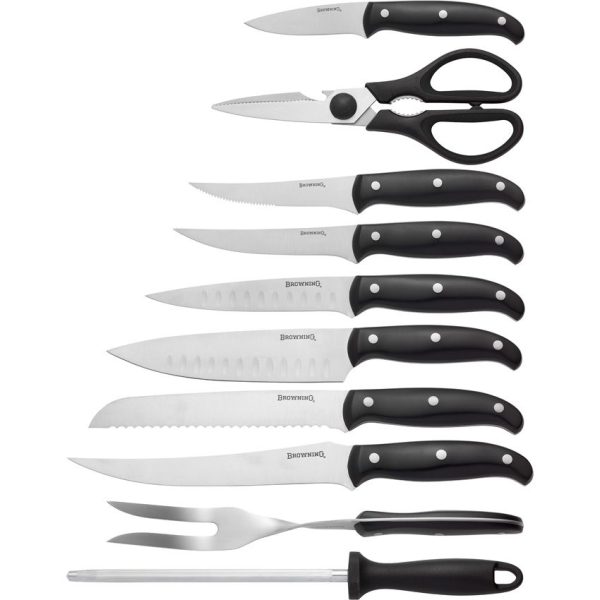 BR0216_add_01.jpg Browning Kitchen Cutlery Set - 9-Piece Pakkawood