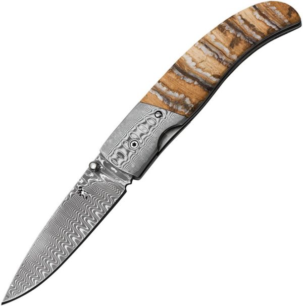 Browning Damascus Linerlock Mammoth - Premium
