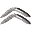 Browning Big Buck Combo Folding Knife Walnut Handle 2-Pack