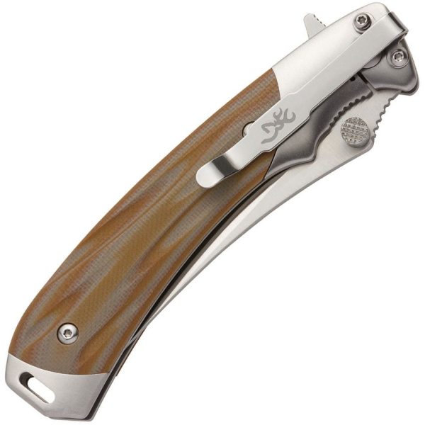BR0330_add_01.jpg Browning Wicked Wing Framelock Folding Knife 7Cr17 Brown G10