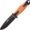 BR0334.jpg Browning Ignite 2 Orange Fire Starter Fixed Blade