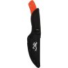 Browning Primal Fixed Blade Orange Rubber Handle