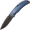 Browning Prism 3 Linerlock - Blue Aluminum 7Cr17MoV