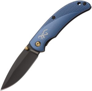 BR0341.jpg Browning Prism 3 Linerlock - Blue Aluminum 7Cr17MoV