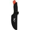 Browning Primal Guthook Fixed Blade - Orange Rubber Handle