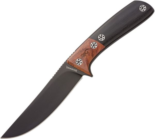 Browning Fixed Blade Clip Point Black Coated Stainless