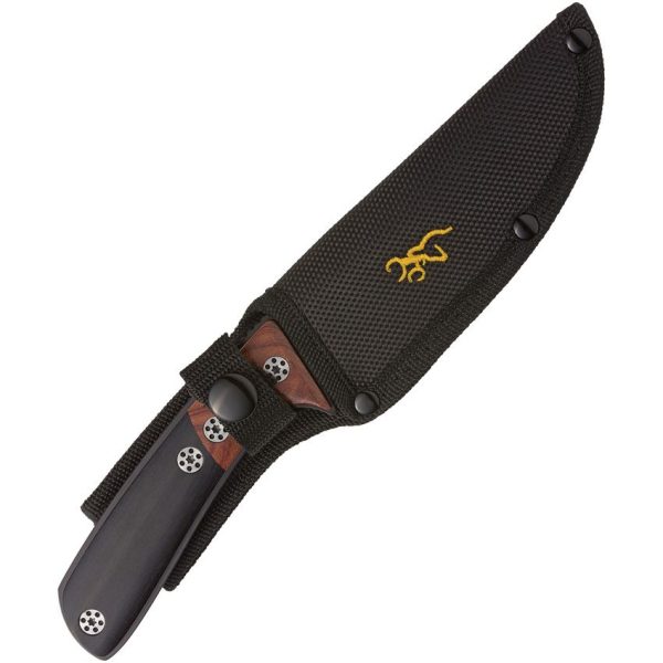 Browning Fixed Blade Clip Point Black Coated Stainless