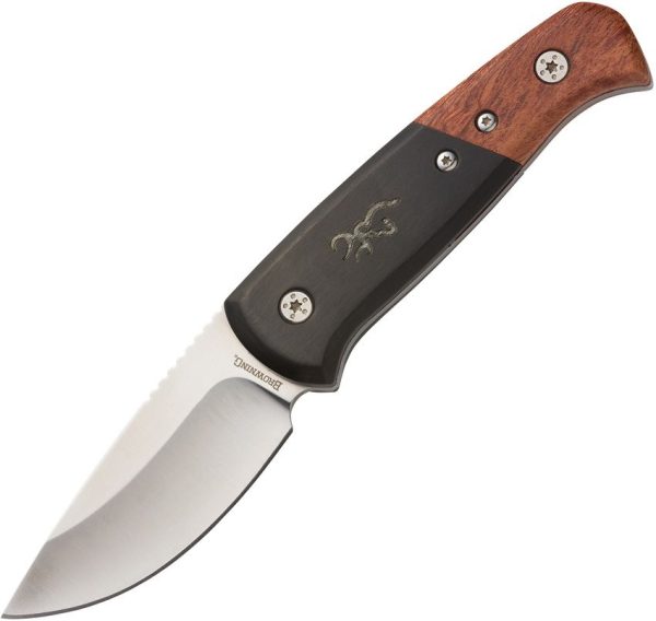 Browning Fixed Blade Drop Point Satin Stainless