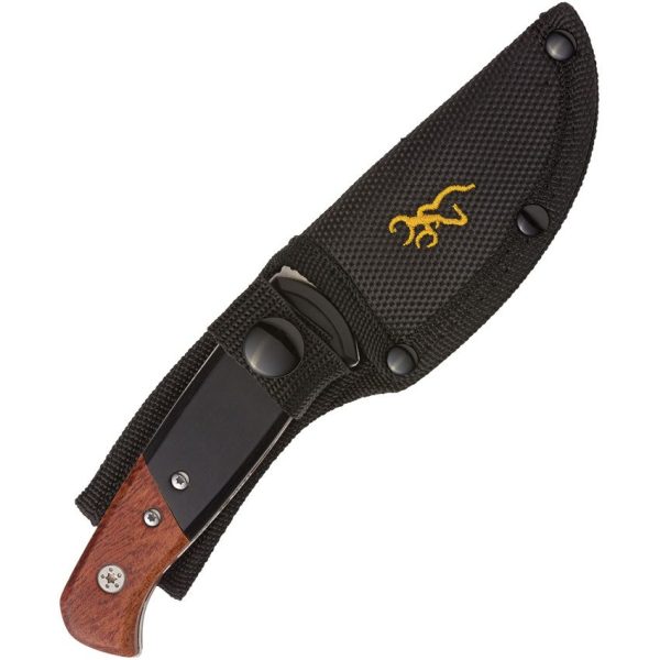 Browning Fixed Blade Drop Point Satin Stainless