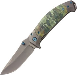 Browning TDX Linerlock Camo Tactical Folding Knife