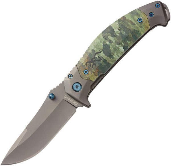 Browning TDX Linerlock Camo Tactical Folding Knife