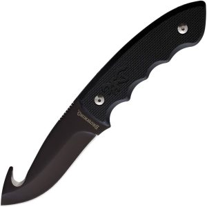 BR0389.jpg Browning Guthook Black Fixed Blade Synthetic Handle
