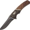 Browning Hunter Series Linerlock Folding Knife Black Stonewash