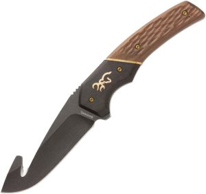Browning Hunter Fixed Blade Guthook 440C Stainless