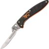 Browning Primal Scalpel Linerlock Folding Knife Black Rubber