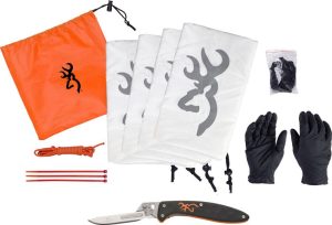 BR0434B.jpg Browning Primal Scalpel Kill Kit Folding Knife 10 Blades