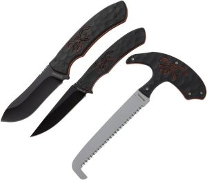 BR0443B.jpg Browning Primal Series Combo 3-Piece Fixed Blade Knife Set