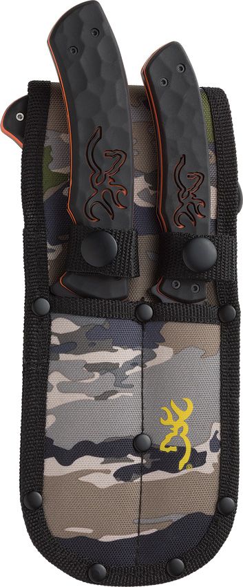 Browning Primal Series Combo 3-Piece Fixed Blade Knife Set