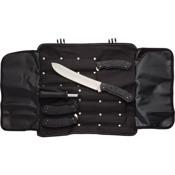 Browning Primal Fish and Game Butcher 4-Piece Fixed Blade Set