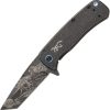 Browning Patriot Framelock Tanto - Black Stonewash