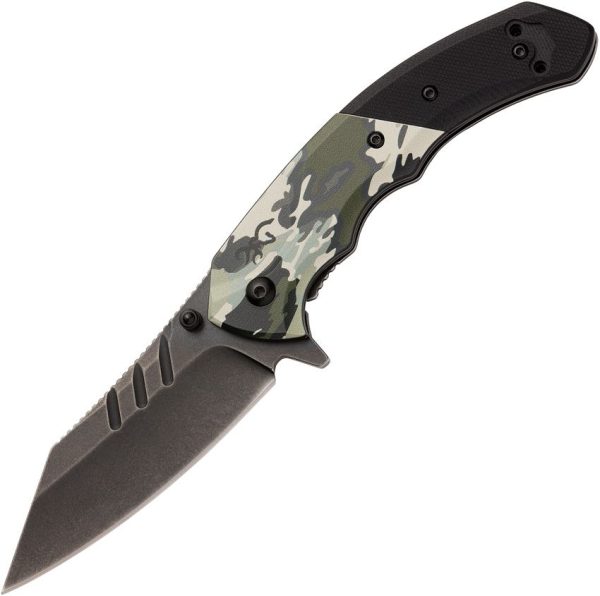 Browning Ovix Framelock A/O Folding Knife D2 Steel Black G10