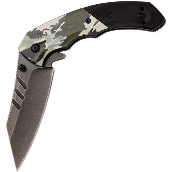 Browning Ovix Framelock A/O Folding Knife D2 Steel Black G10