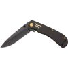 Browning Rivet Black Folder 3" D2 Steel Micarta Folding Knife