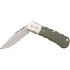 Browning Steambank Folder 2.5" 12C27 Sandvik Green Micarta Knife